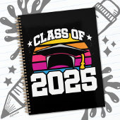 Senior 2025 Classe de 2025 Graduation Retro Sunset