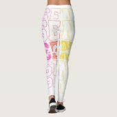 Senior 2025 Leggings White & Pastel (Dos)