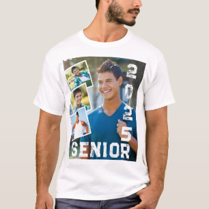 Senior 2025 multi Foto T-shirt