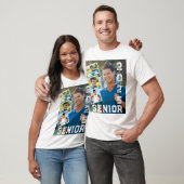 Senior 2025 multi Foto T-shirt (Unisex)