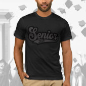 Senior 2025 School Afstuderen Blackout T-shirt