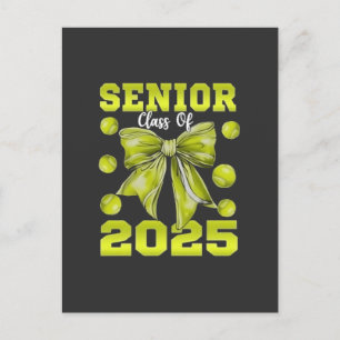 Senior 2025 Softbal Afstuderen Afstuderen Sport Feestdagenkaart
