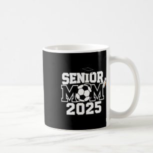 Senior 2025 Voetbal Mom High School Afstuderen Out Koffiemok