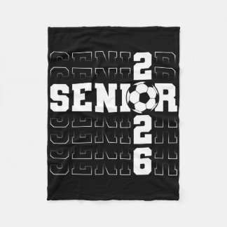 Senior 2026 Afstudeerklas Van 2026 School Voetbal  Fleece Deken