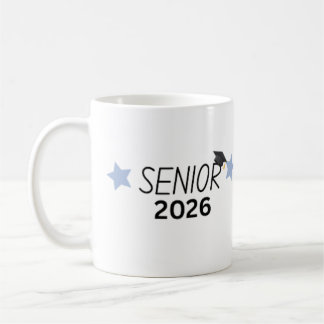 Senior 2026 Afstudeermok Class of 2026 Cadeau Koffiemok