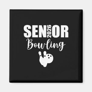 Senior 2026 Bowling Speler Cl Van 2026 Afstuderen Magneet