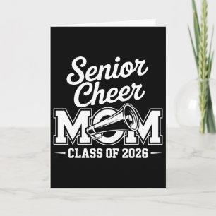 Senior 2026 Cheer Team Moeder Eindexamen Kaart