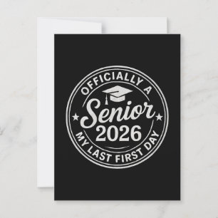 Senior 2026 Eerste Dag Stempel Briefkaart