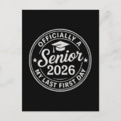 Senior 2026 First Day Stamp Briefkaart (Voorkant)