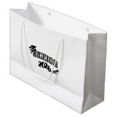 Senior 2026 Gift Bag Groot Cadeauzakje (Voorkant Gekanteld)
