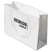 Senior 2026 Gift Bag Groot Cadeauzakje (Achterkant Gekanteld)