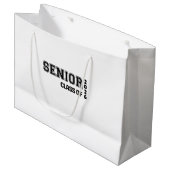 Senior 2026 Gift Bag Groot Cadeauzakje (Voorkant Gekanteld)