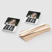 Senior 2026 Grad Photo Handwaaier (Niet-gemonteerd)