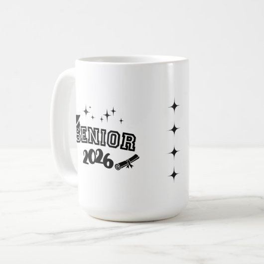 Senior 2026 Mug (Devant gauche)