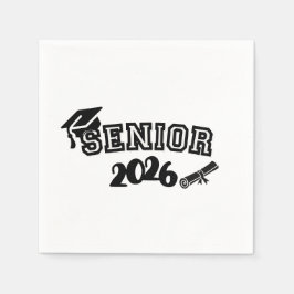 Senior 2026 Paper Napkin Servet