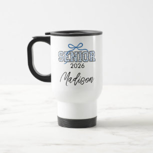 Senior 2026 Tumbler, Gepersonaliseerde Afstudeerbe Reisbeker