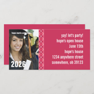 Senior Afbeeldingen Open House Afstuderen Foto