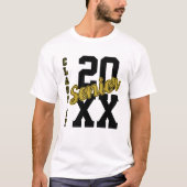 Senior Afstuderen Class of (Jaar toevoegen) T-shirt (Voorkant)