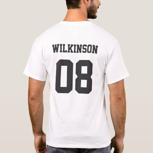 Senior Afstuderen Class of (Jaar toevoegen) T-shirt (Achterkant)