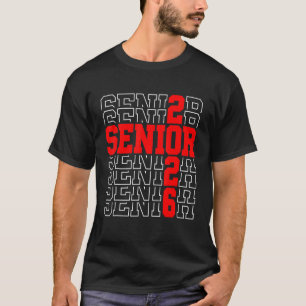 Senior Afstuderen jongens meisjes klasse 2026 Seni T-shirt