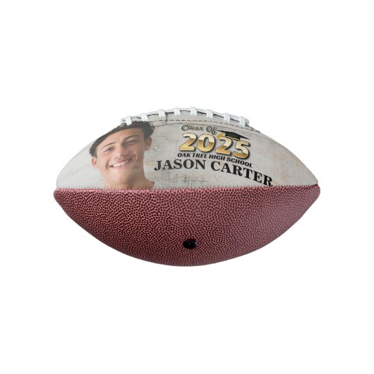 Senior Afstuderen Klasse van 2025 Afstuderen Foto American Football (Gedraaid 270)