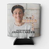 Senior Afstuderen Klasse van 2025 Afstuderen Foto Blikjeskoeler (Voorkant)