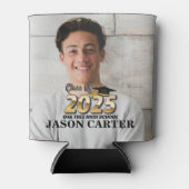 Senior Afstuderen Klasse van 2025 Afstuderen Foto Blikjeskoeler (Voorkant)