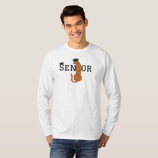 Senior Afstuderen Luipaard Sweatshirt (Voorkant volledig)