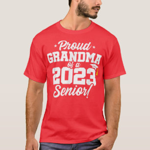 Senior Afstuderen Senior Class Proud Grandma Sen T-shirt