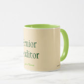 "SENIOR AUDITOR" MOK (Voorkant rechts)