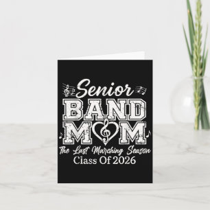 Senior Band Mom CL van het Marcheereizoen 2026 Fun Kaart