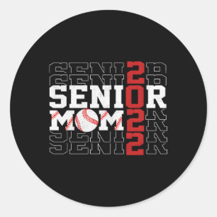 Senior Baseball Ma 2022 Senior Mama High School G Ronde Sticker