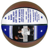 Senior Basketbal Gift Ideeën, FOTO BASKETBAL (Voorkant)
