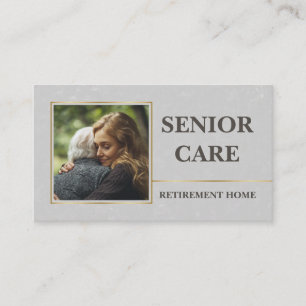 Senior Care Pensioen Home Ouderenservice Visitekaartje