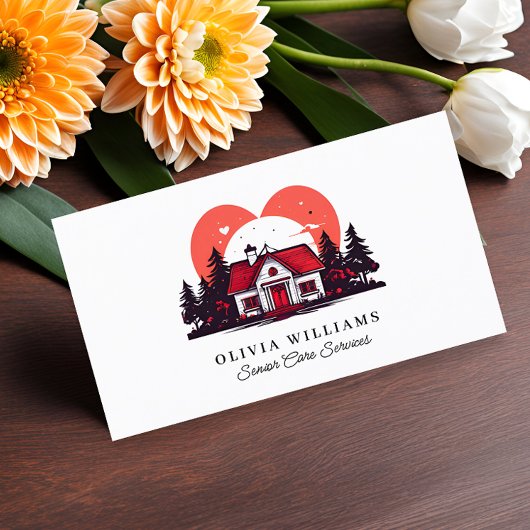 Senior Care Services Caregiver Visitekaartje