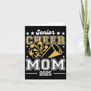 Senior Cheer Mom 2025 Afstuderen Ondersteuning Che Kaart