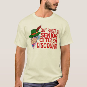 Senior Citizen Discount T-shirt
