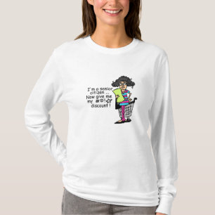 Senior Citizen Discount T-shirt