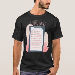 Senior Citizen Sms Codes Elederly People Gran T-shirt