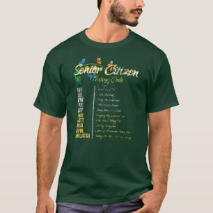 Senior Citizen Textion Code Funny Grandpa T-shirt