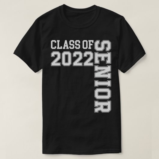 Senior Class of 2022  22 High School Graduation Gi T-shirt (Design voorkant)