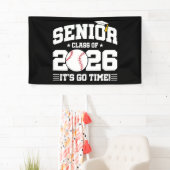 Senior Class of 2026 It’s Go Time Baseball Grad Spandoek (Insitu)
