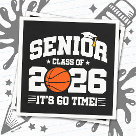 Senior Class of 2026 It’s Go Time Basketball Grad Servet