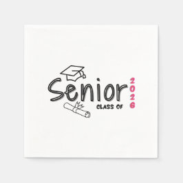 Senior Class of 2026 Paper Napkin Servet