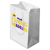 Senior Congrats Afstuderen Medium Cadeauzakje (Achterkant Gekanteld)