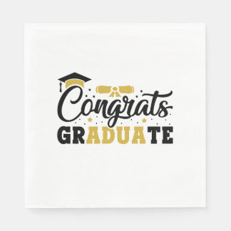 Senior Congrats Afstuderen Servet