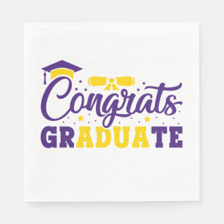 Senior Congrats Afstuderen Servet