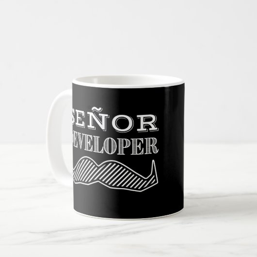Senior Developer - Software Engineer Koffiemok (Voorkant links)