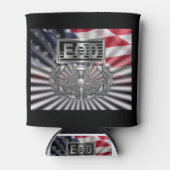 "Senior EOD" Herdenkingscadeau Blikjeskoeler (Voorkant)