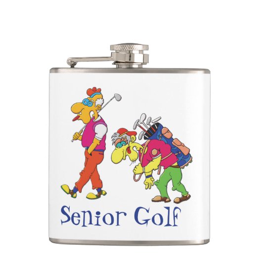 Senior Golf Flask Heupfles (Voorkant)